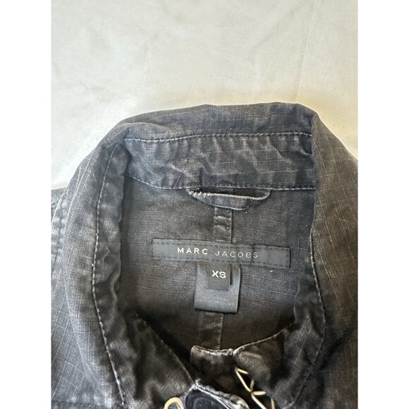 Marc Jacobs Women’s Utility Black Denim Jacket XS - Picture 5 of 10